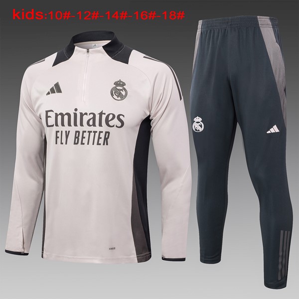 Kinder Sweatshirts Real Madrid 2024-2025 Pink 3